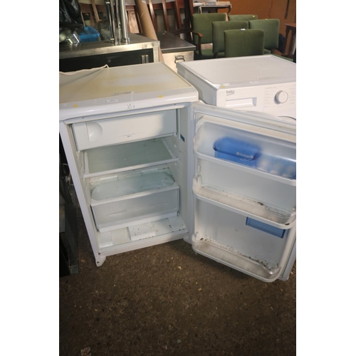 57 - HOTPOINT FRIDGE, LCD DIAMOND - WARRANTED UNTIL 12 NOON ON TUESDAY FOLLOWING THE ABOVE SALE