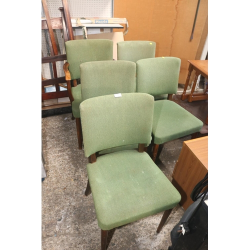 61 - SET OF 5 CHAIRS