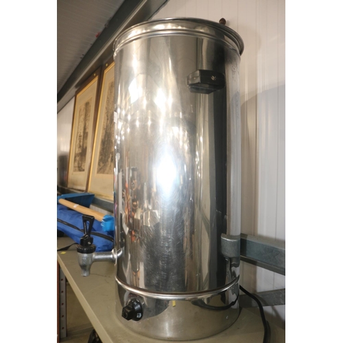 99 - ELECTRIC TEA/HOT WATER URN - WARRANTED UNTIL 12 NOON ON TUESDAY FOLLOWING THE ABOVE SALE