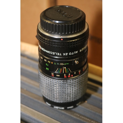 189 - QTY OF CAMERA'S, ACCESSORIES & PHOTOGRAPHY BOOKS