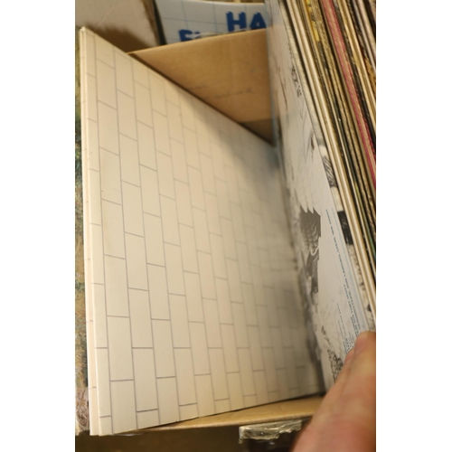 194 - 4 BOXES OF VARIOUS RECORDS, CD'S & TAPES