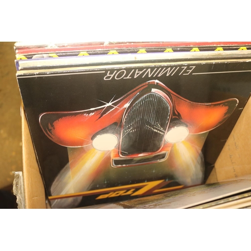 194 - 4 BOXES OF VARIOUS RECORDS, CD'S & TAPES