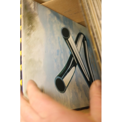 194 - 4 BOXES OF VARIOUS RECORDS, CD'S & TAPES