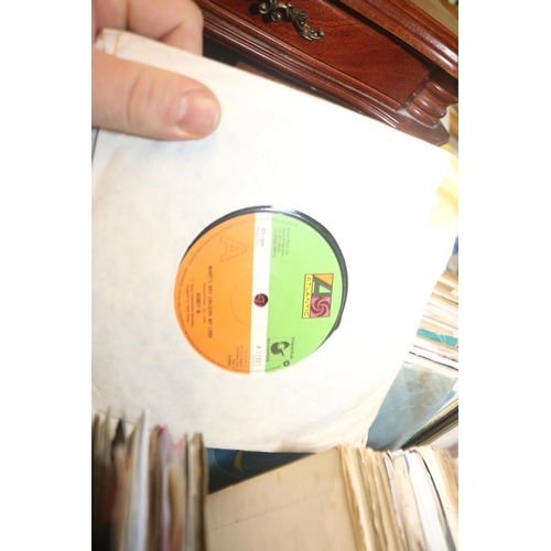 200 - BOX OF SINGLE RECORDS