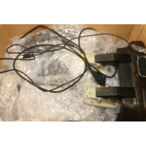 220 - FERRARI-FORCE FEEDBACK S/WHEEL & PEDALS (BOXED)