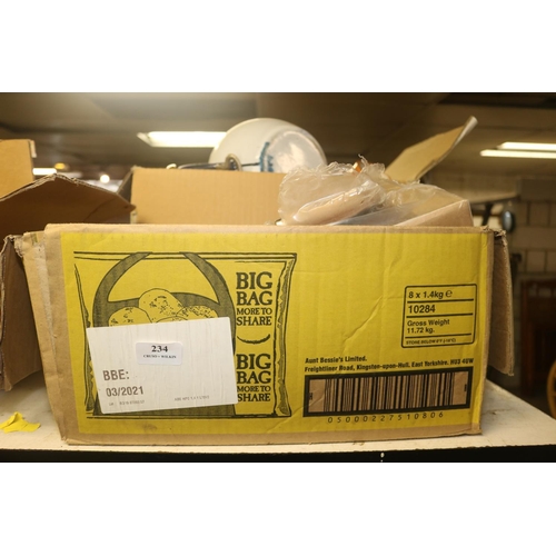 234 - BOX OF MIXED CHINA ETC.