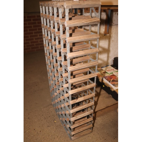75 - LARGE WINE RACK