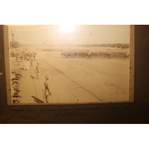 78 - 3 ARMY FRAMED PHOTO'S & 1 OTHER