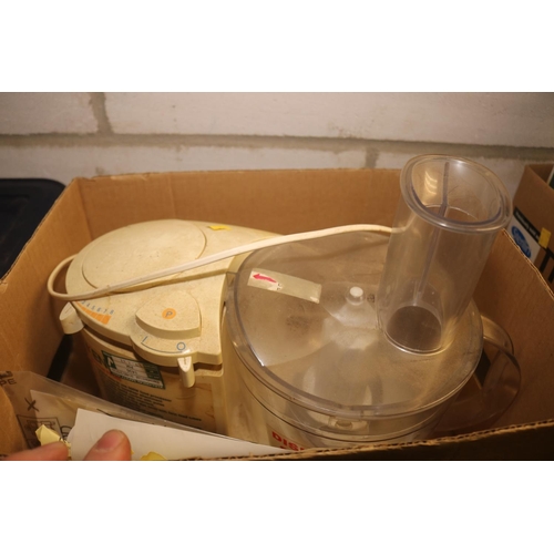 84 - KENWOOD FOOD PROCESSOR & ATTACHMENTS - WARRANTED UNTIL 12 NOON ON TUESDAY FOLLOWING THE ABOVE SALE