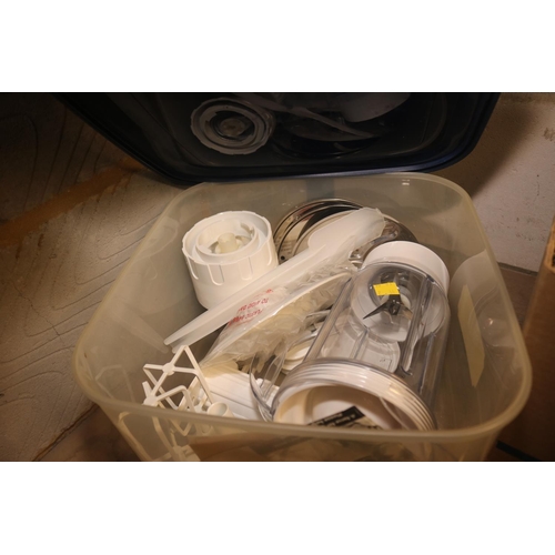 84 - KENWOOD FOOD PROCESSOR & ATTACHMENTS - WARRANTED UNTIL 12 NOON ON TUESDAY FOLLOWING THE ABOVE SALE