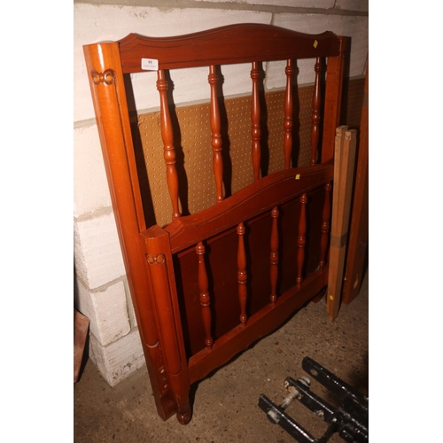 95 - SINGLE BED - WOODEN FRAME
