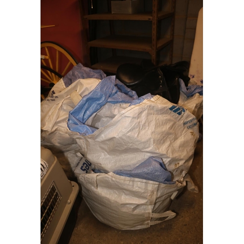 99 - 3 SADDLES - 2 FULL & 1 SMALL PONY, FULL HEAD COLLAR, WIND SUCKING COLLAR - COB, WEBB CAVASON - PONY ... 