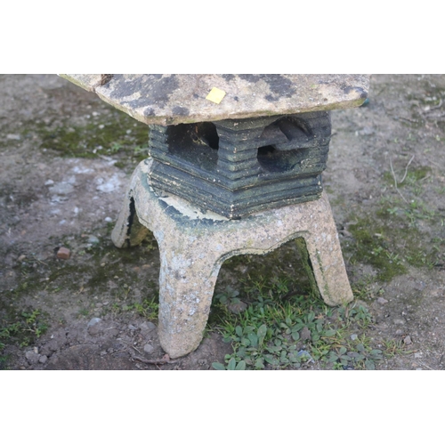 28 - CHINESE/JAPANESE STYLE GARDEN PAGODA ORNAMENT