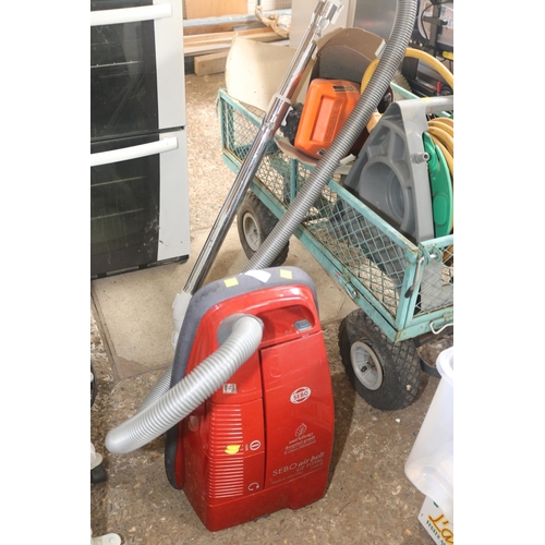 50 - SEBO HOOVER - WARRANTED UNTIL NOON TUES FOLLOWING THE ABOVE SALE