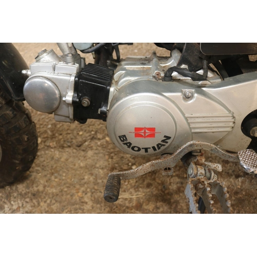 53 - BLACK BAOTIAN MONKEY BIKE/MOTORCYCLE
