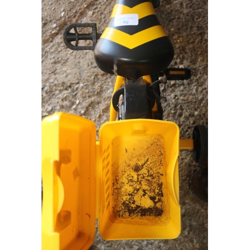 56 - YELLOW APOLLOS CHILDS BIKE