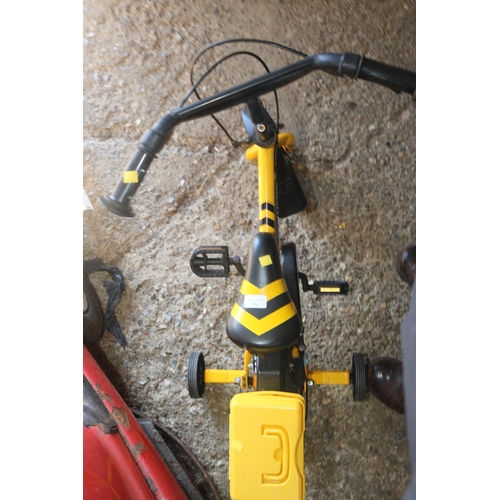 56 - YELLOW APOLLOS CHILDS BIKE