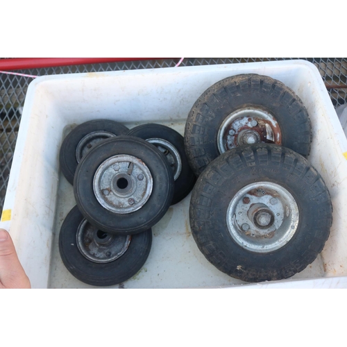 7 - 6 X BARROW WHEELS