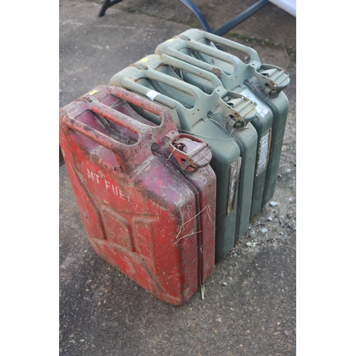 36 - 3 X JERRY CANS