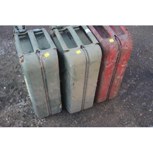 36 - 3 X JERRY CANS