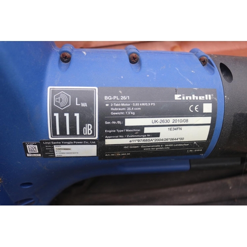 130 - EINHELL PETROL GARDEN VAC/BLOWER SOLD AS SEEN