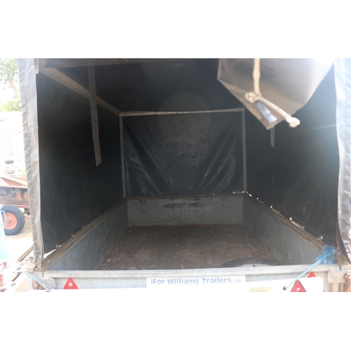 6 - 6 X 4 IFOR WILLIAMS TRAILER WITH COVER