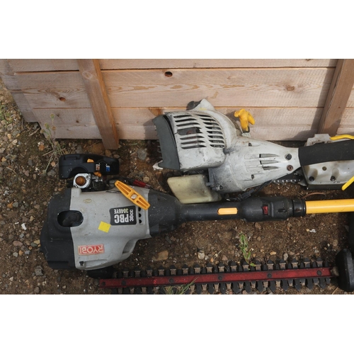 67 - EXTENDABLE HEDGE/CHAINSAW ATTACHMENT/DRIVE UNITS