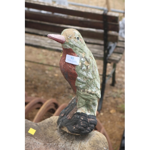 91 - KINGFISHER BIRD BATH