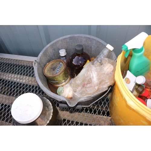 14 - BIN OF SHED ITEMS