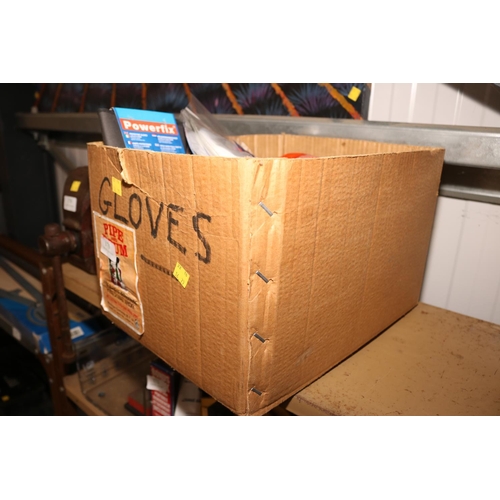 171 - BOX OF NEW GLOVES