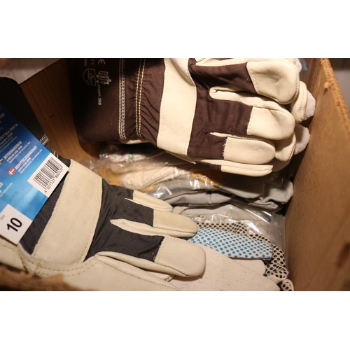 171 - BOX OF NEW GLOVES