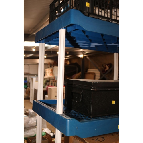 240 - DRAPER 5 TIER SHELVING RACK