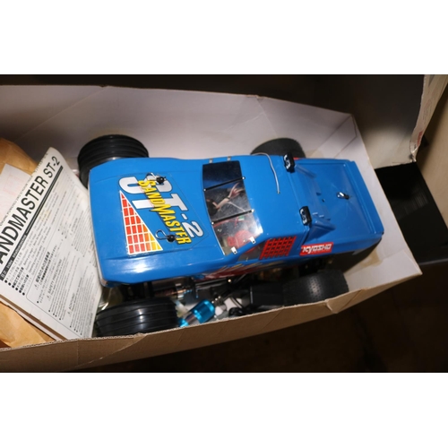 277 - KYOSHO SANDMASTER PETROL RC CAR BOXED