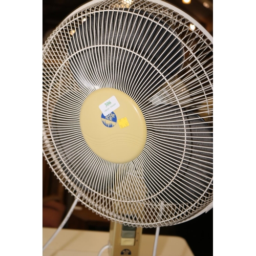 306 - BLU ICE STANDING FAN - WARRANTED UNTIL NOON TUES FOLLOWING THE ABOVE SALE