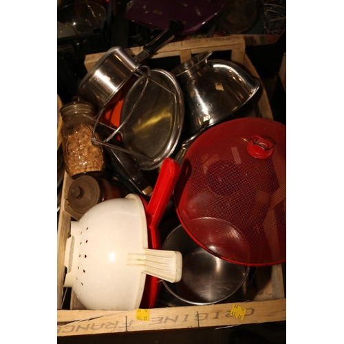 361 - 4 X BOXES OF KITCHENWARE