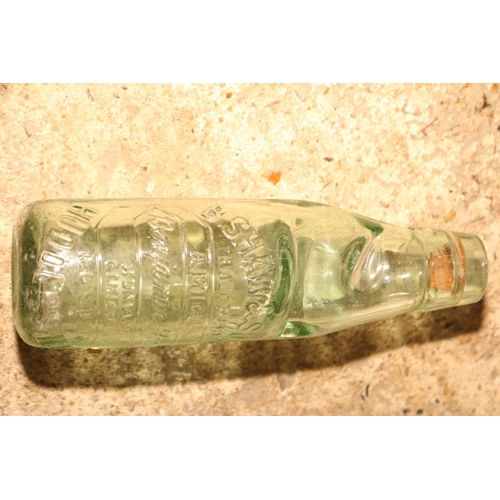 400 - JOB LOT OF ASSORTED VINTAGE GLASS BOTTLES/VARIOUS STYLES/AGE AND SOME LOCAL