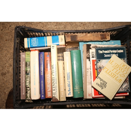 401 - 6 X BOXES OF VARIOUS BOOKS