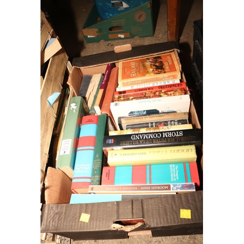 401 - 6 X BOXES OF VARIOUS BOOKS