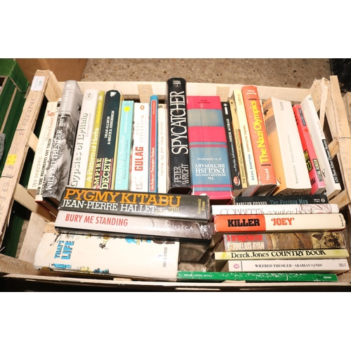 401 - 6 X BOXES OF VARIOUS BOOKS