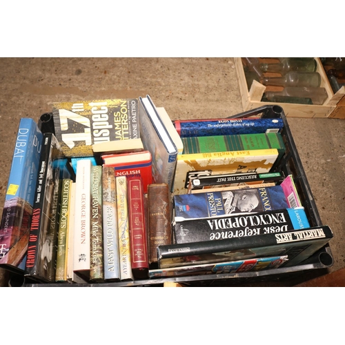 401 - 6 X BOXES OF VARIOUS BOOKS