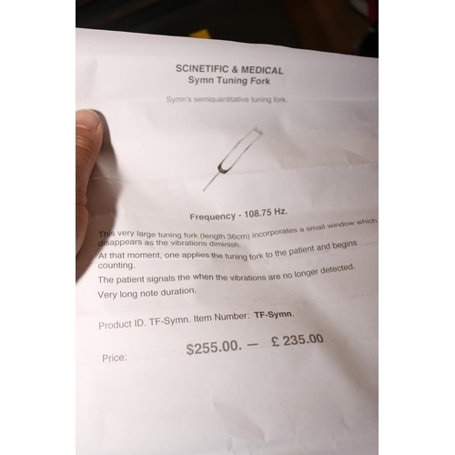 414 - TUNING FORK SCIENTIFIC SYMN 108.75 MHZ