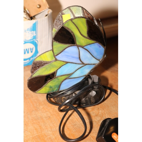 439 - BUTTERFLY LAMP - WARRANTED UNTIL NOON TUES FOLLOWING THE ABOVE SALE