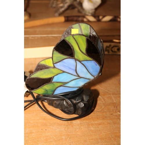 439 - BUTTERFLY LAMP - WARRANTED UNTIL NOON TUES FOLLOWING THE ABOVE SALE