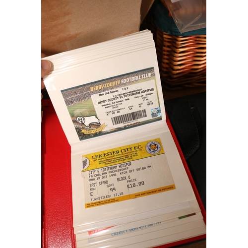 449 - BOX CONTAINING 696 TOTTENHAM HOTSPUR TICKET STUBS (DOMESTIC/EUROPEAN HOME AND AWAY) 1966-2022