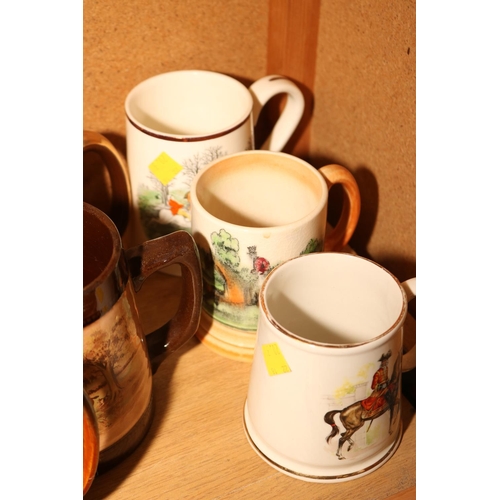 465 - 8 OLD HORSE MUGS