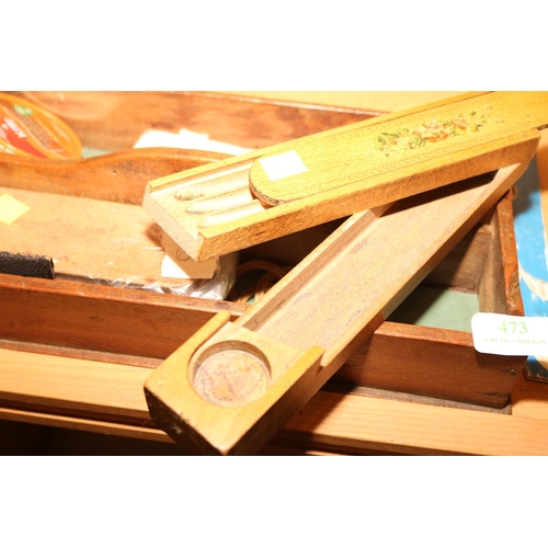 473 - PENCIL BOXX 1945 BRUSH & KNOIFE BOX