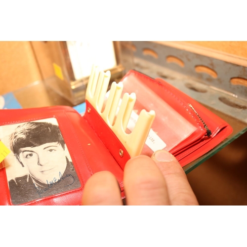 475 - BEATLES WALLET WITH SIGNATURES,