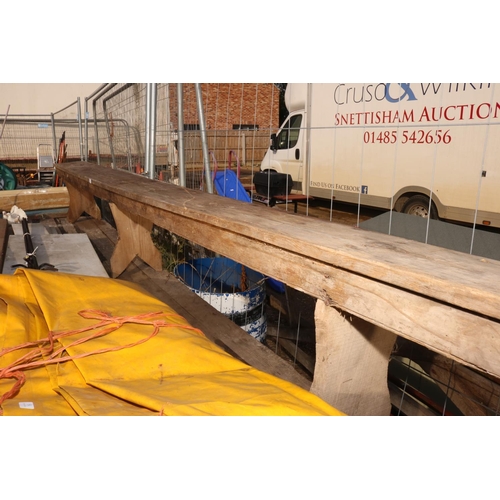 51 - OAK BENCH FOR RESTORATION