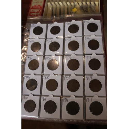 515 - BRITISH COIN COLLECTION RED ALBUM