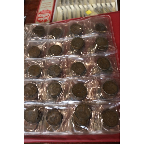 515 - BRITISH COIN COLLECTION RED ALBUM